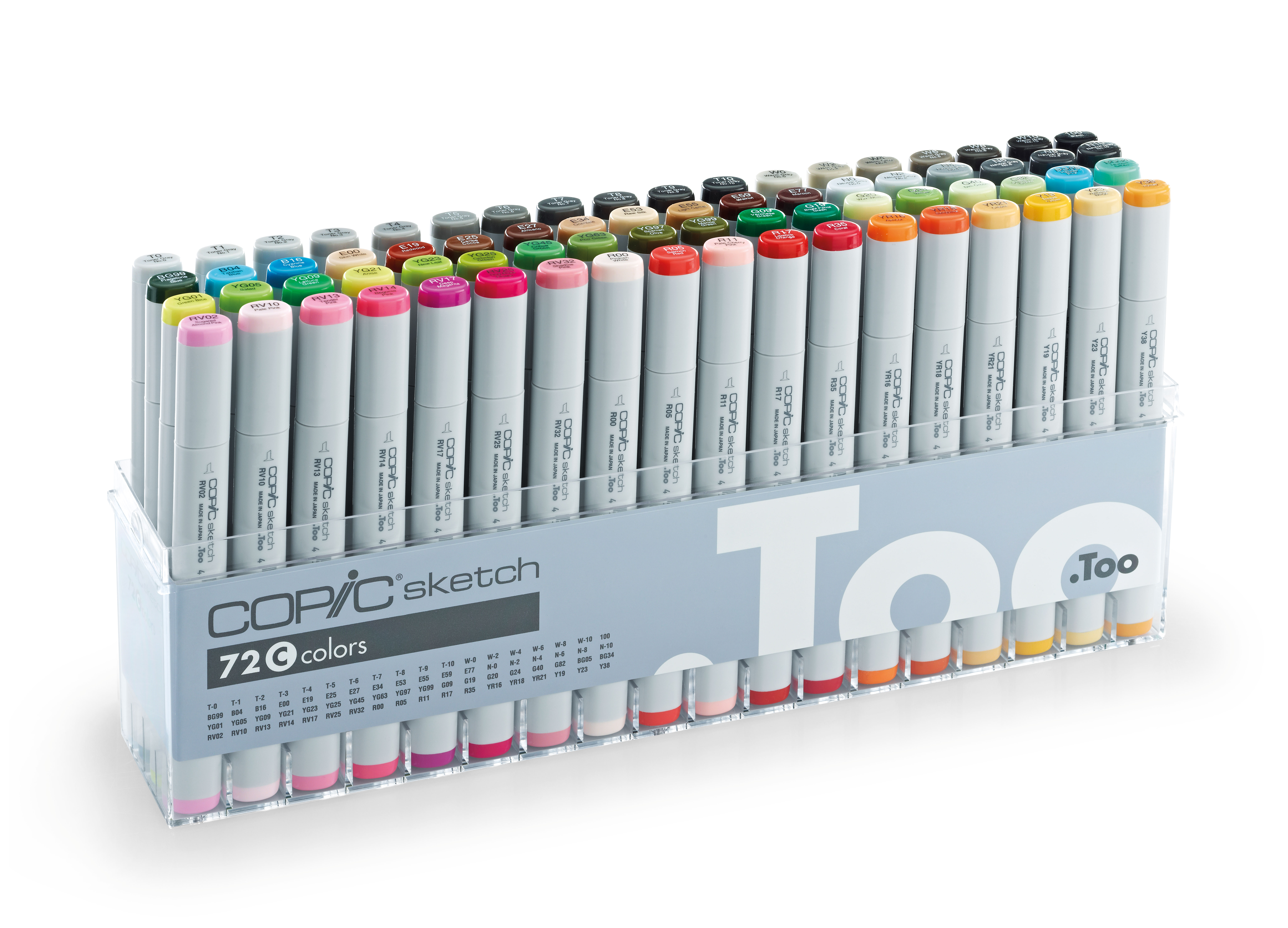 Copic Sketch Set C 72 Stück