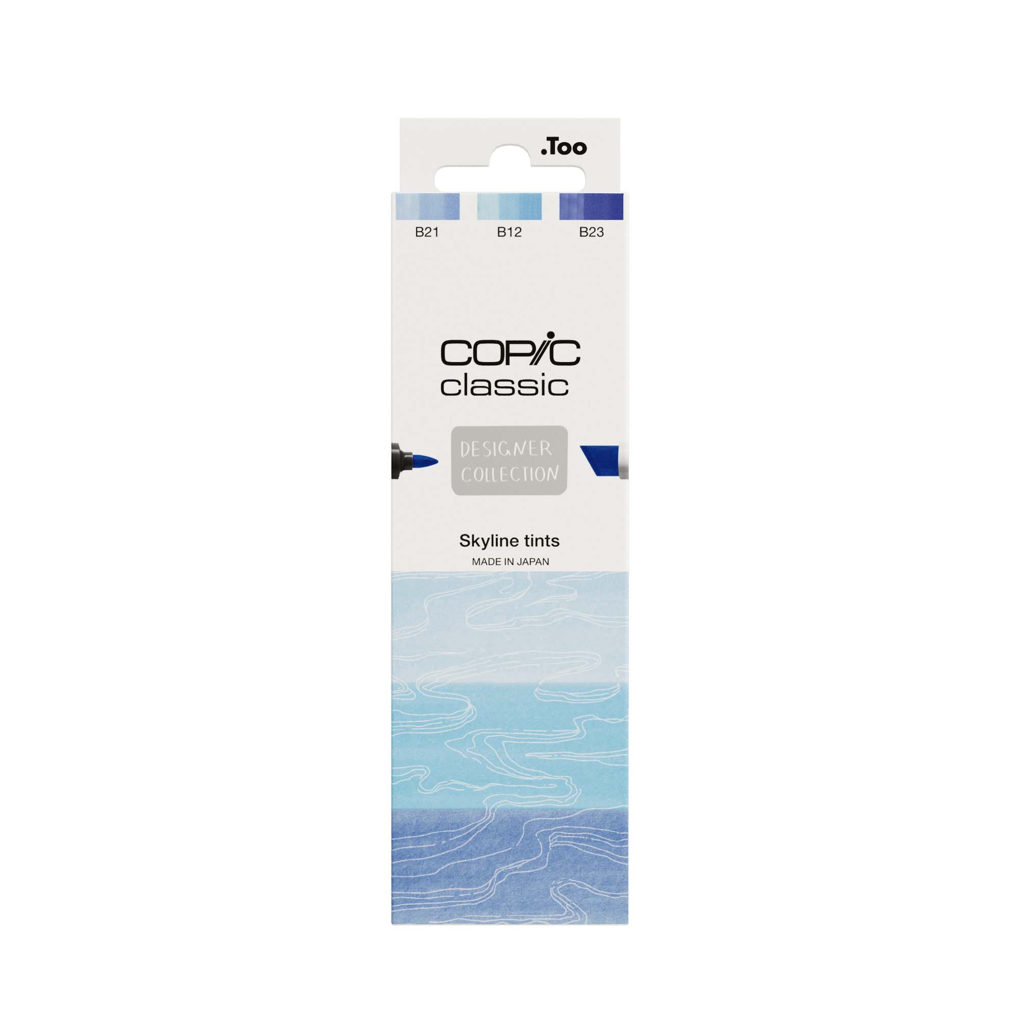 Copic Classic Designer Collection Set Skyline Tints