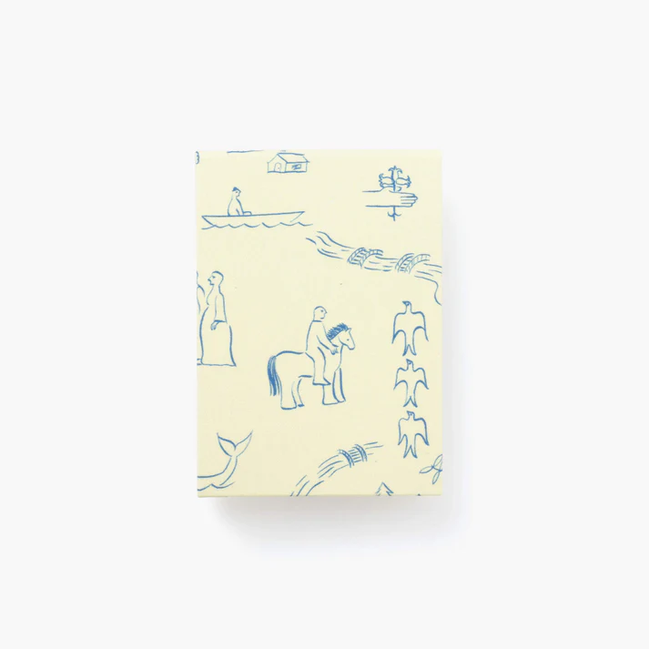 Kakimori Mini note cover Palmehuset / History Ivory 