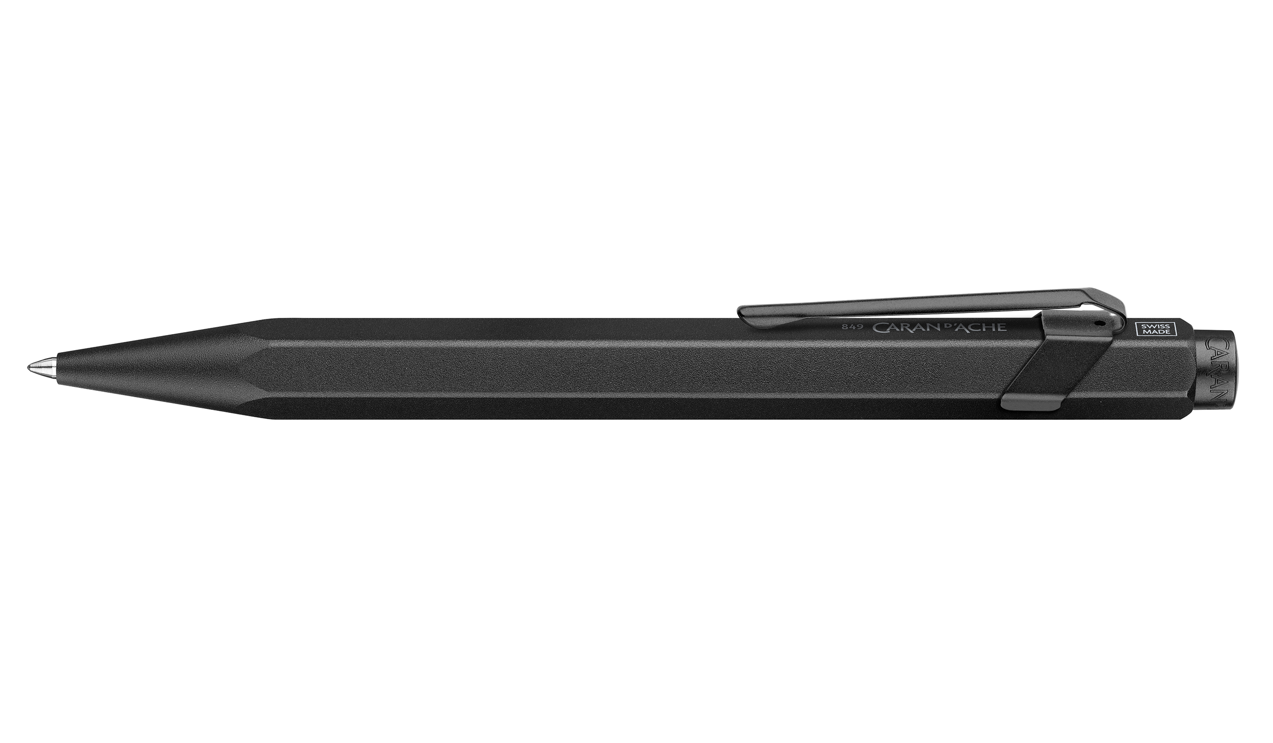 Caran d'Ache 849 Kugelschreiber XL Black Code im Slimpack