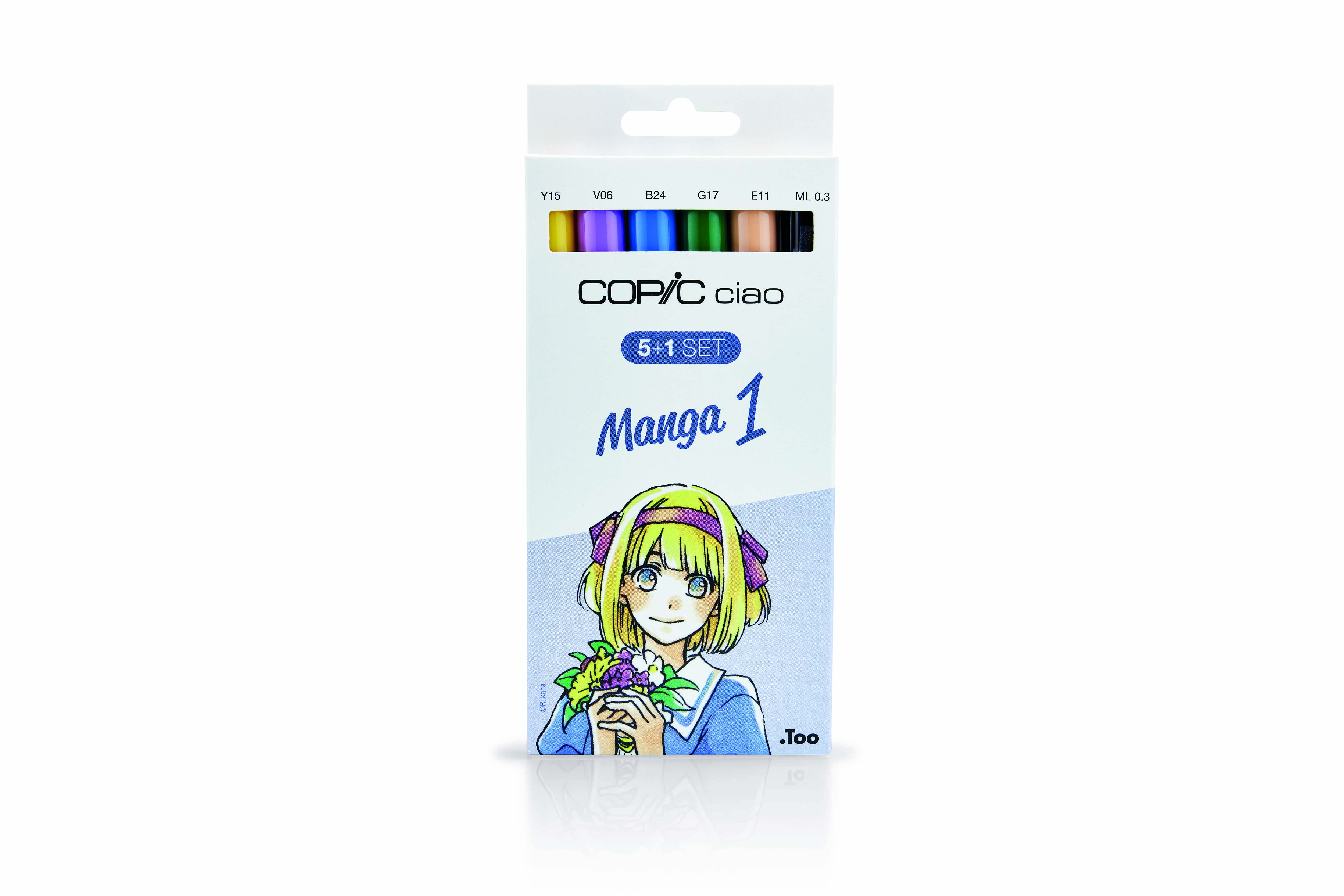 Copic Ciao 5+1 Set Manga 1