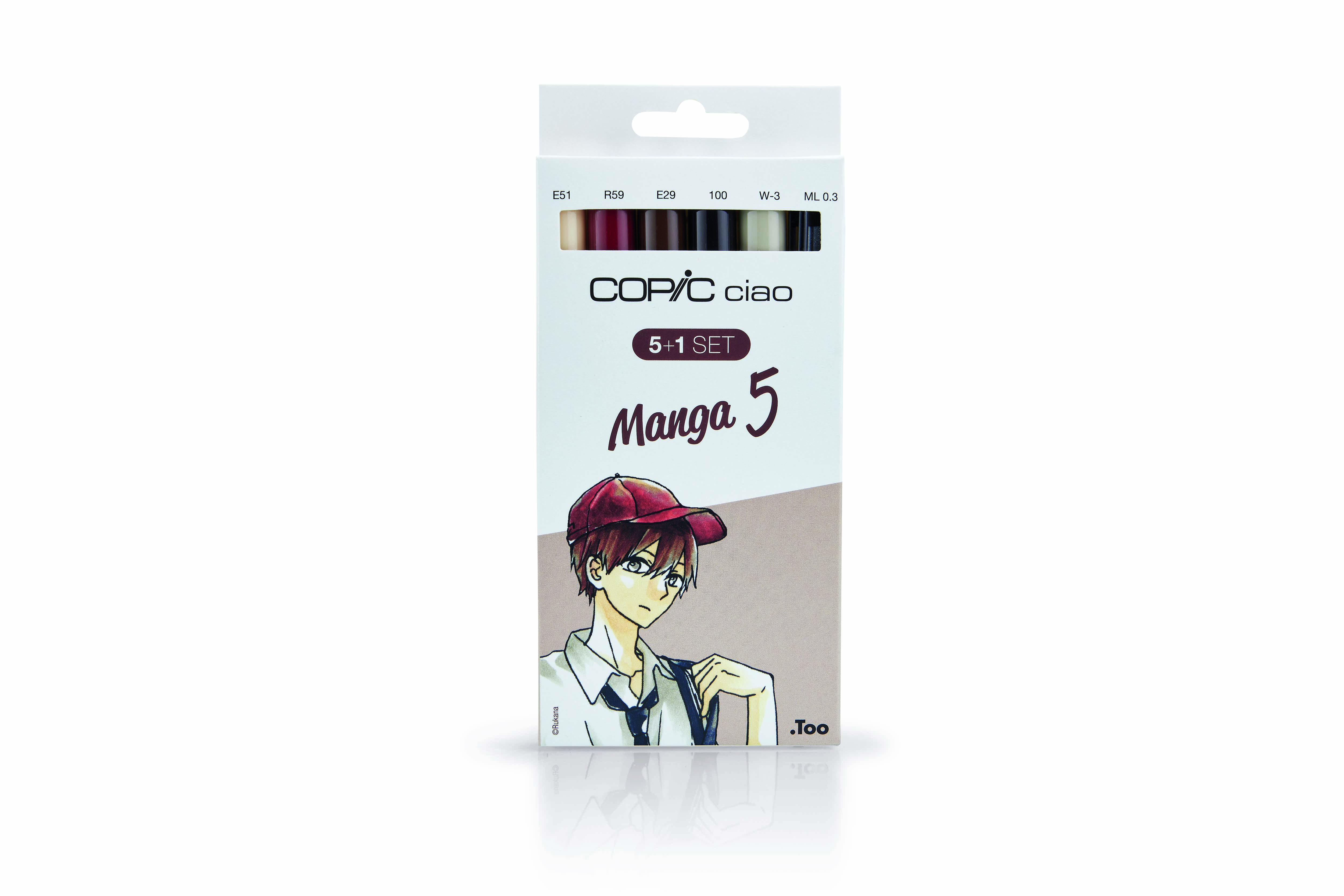 Copic Ciao 5+1 Set Manga 5