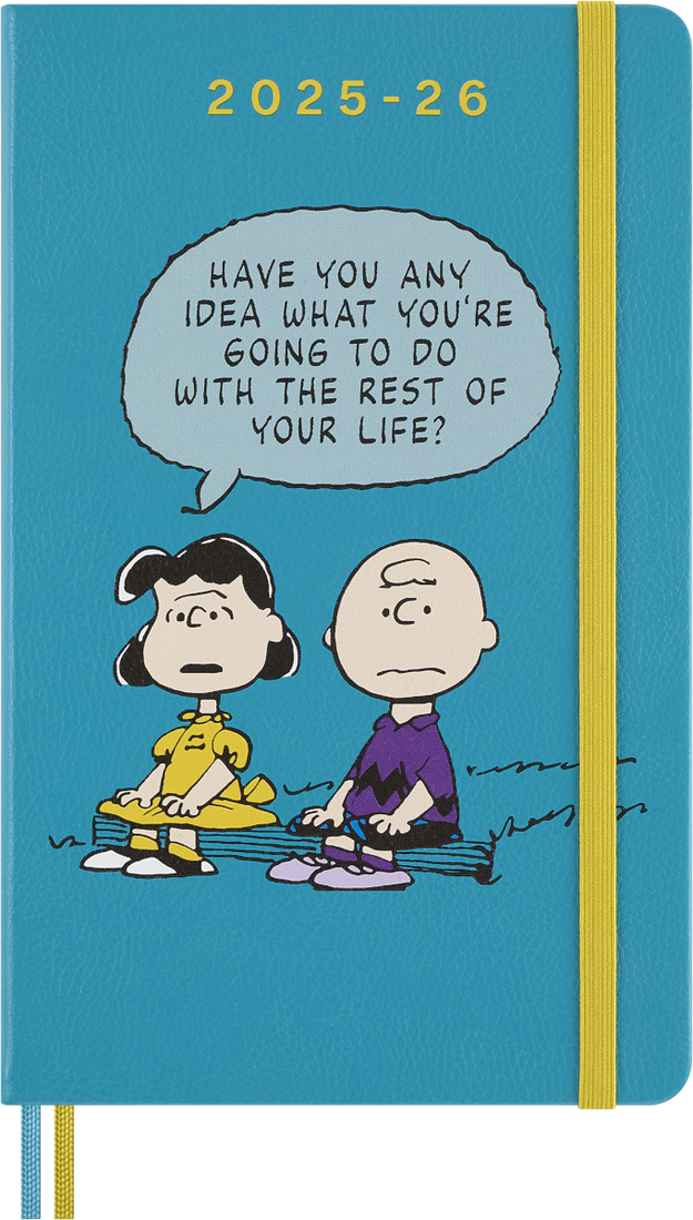 Moleskine x Peanuts Wochen-Notizkalender Large 18 Monate 2025-26 Hardcover