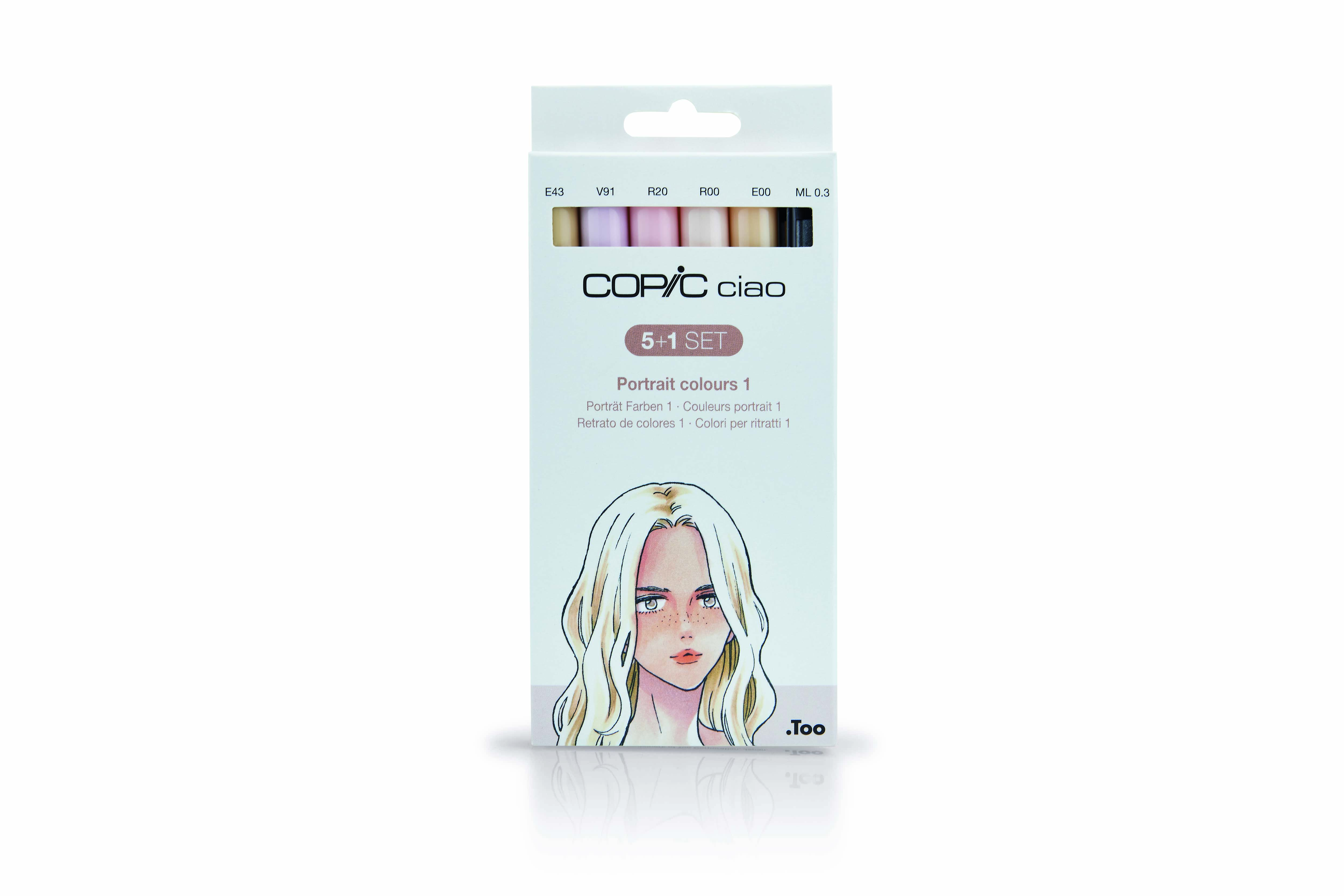 Copic Ciao 5+1 Set Portrait colours 1