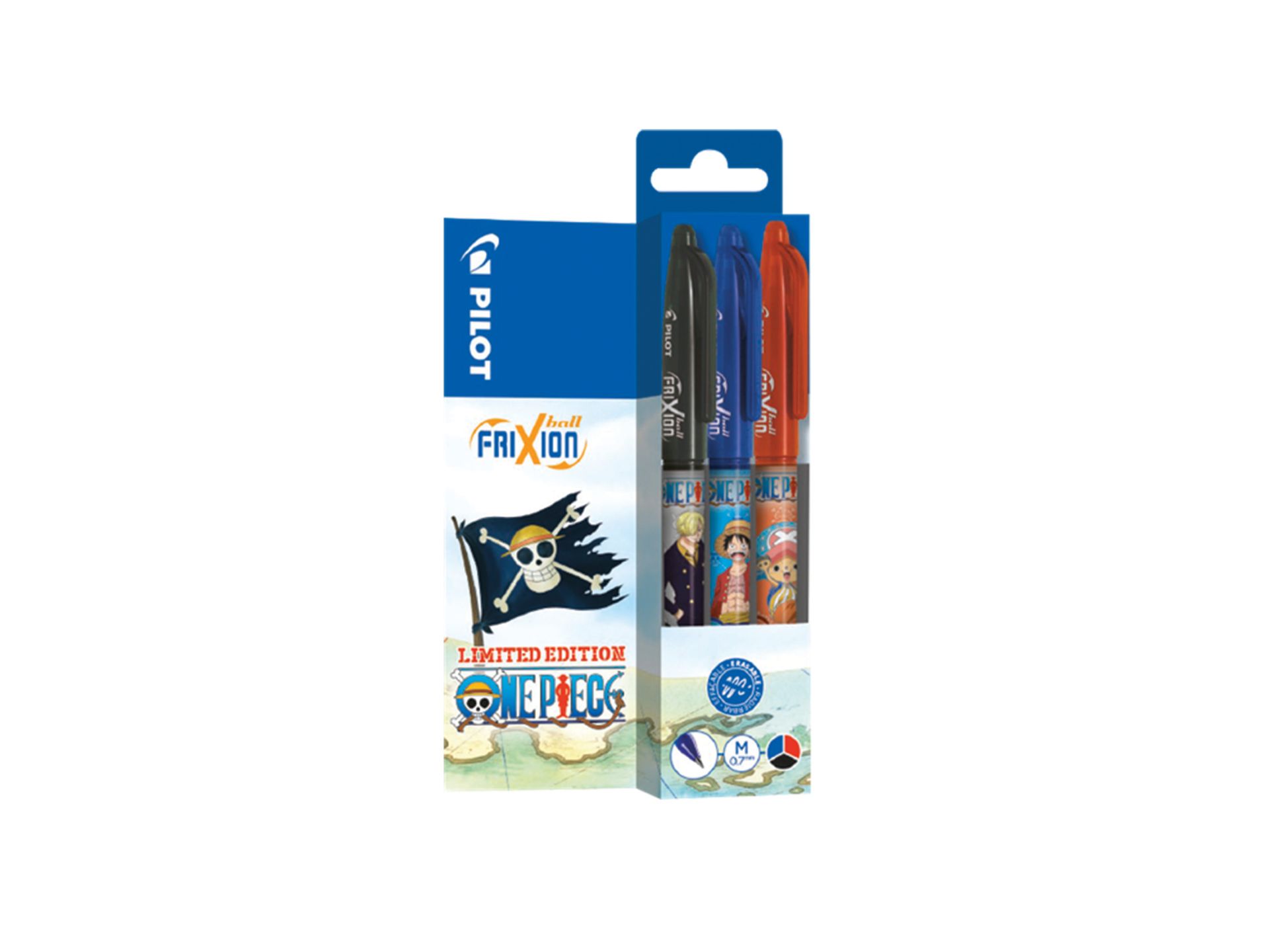 Pilot Frixion Ball 0.7 3er Set One Piece 