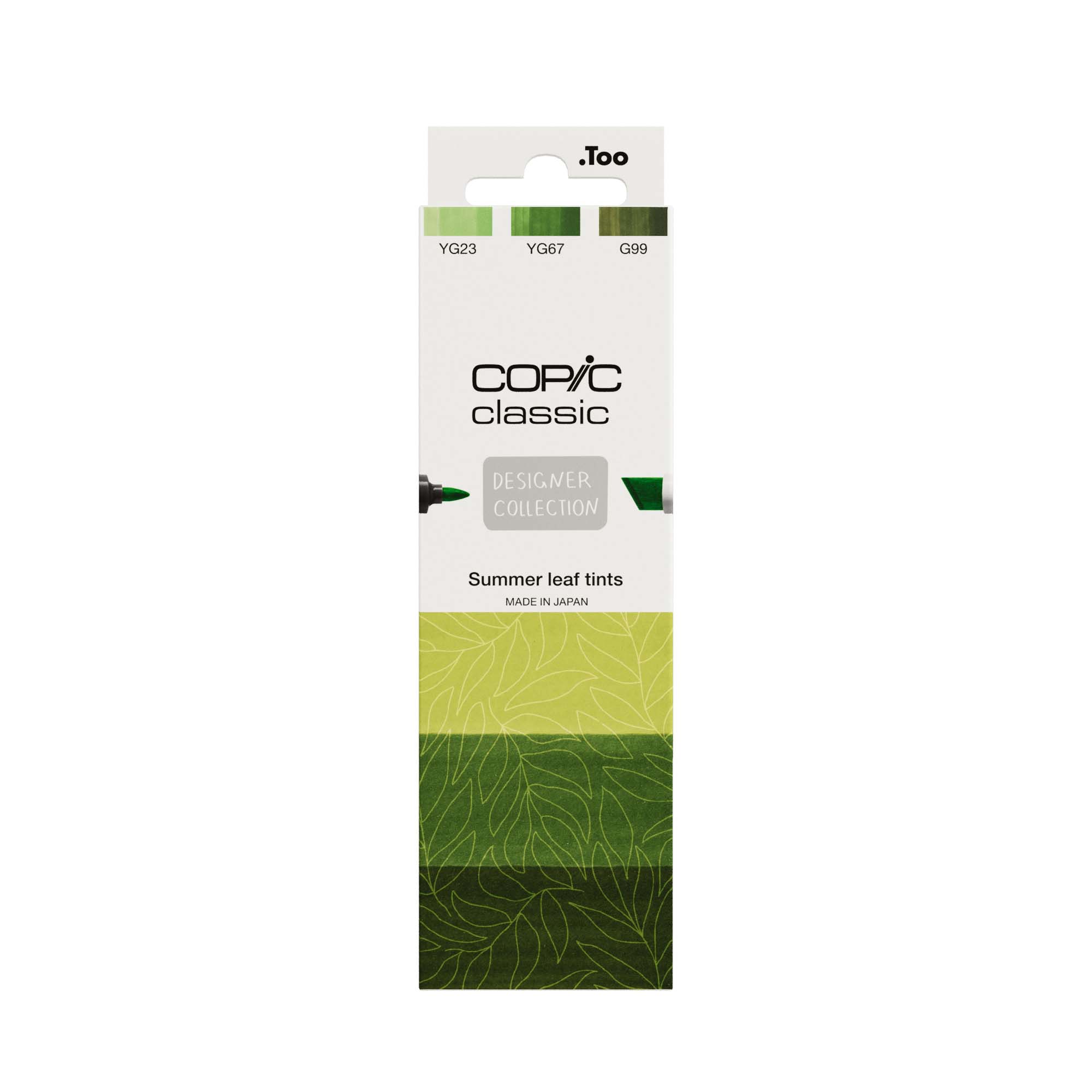 Copic Classic Designer Collection Set Summer Leaf Tints