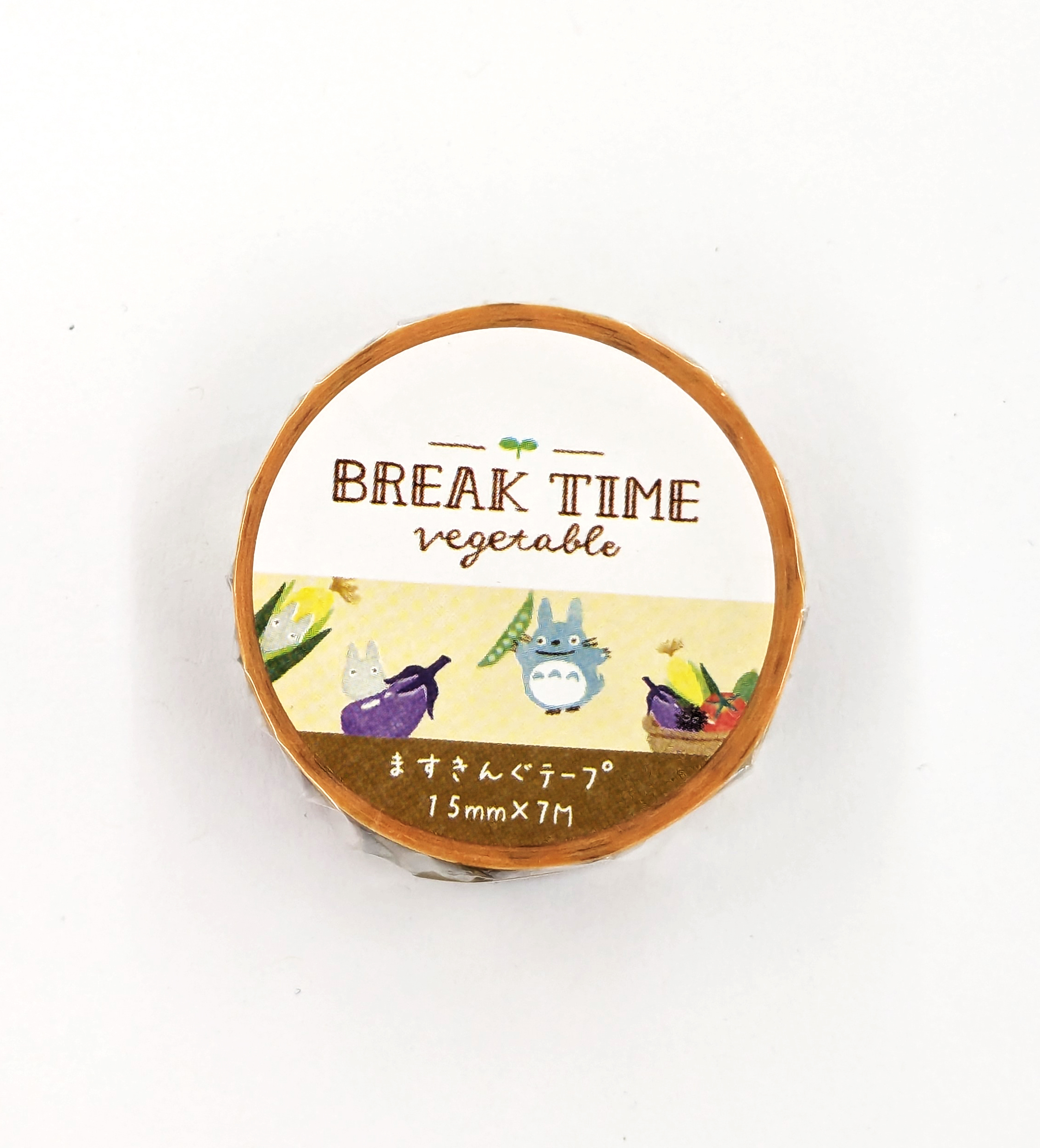 Masking Tape Break Time Vegetables - My Neighbor Totoro 